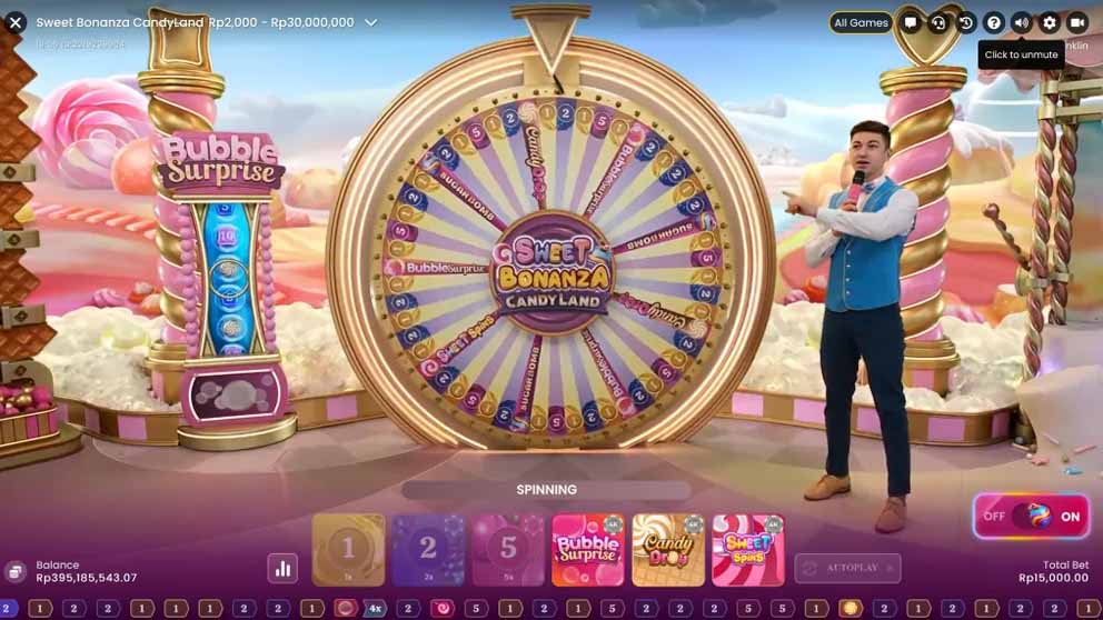 Sweet Bonanza Candyland Drops & Wins